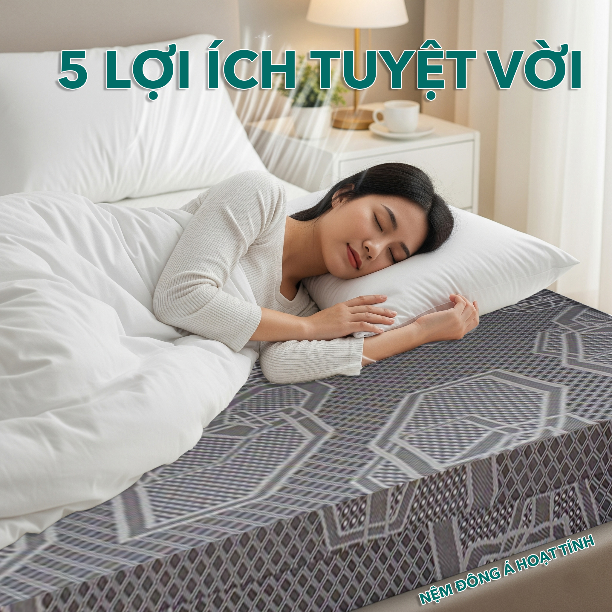 NỆM ĐÔNG Á HOẠT TÍNH - LỜI ÍCH TUYỆT VỜI